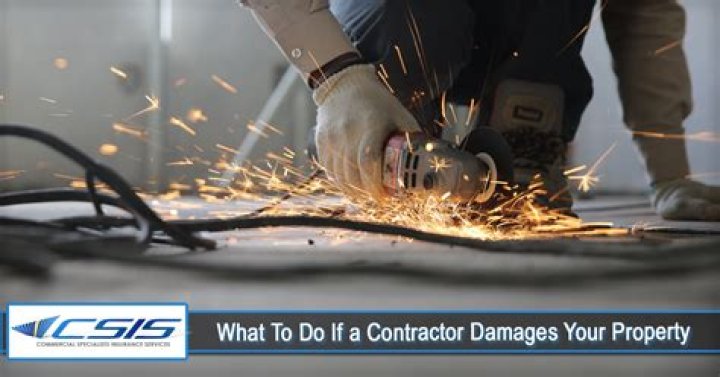 Are contractors responsible for damage?
