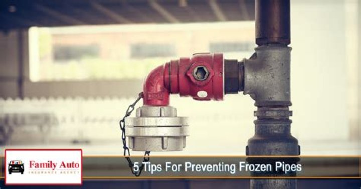 Are Frozen water pipes covered by insurance?