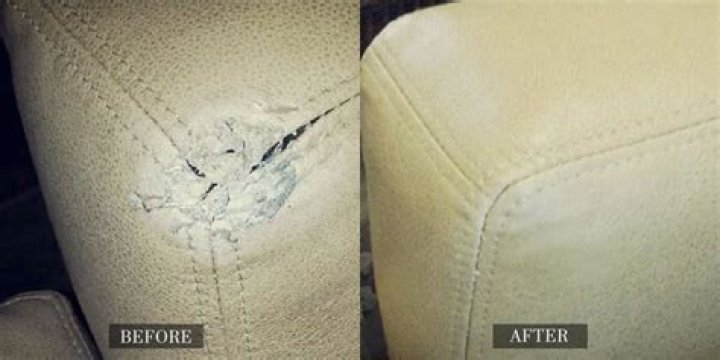 Can a ripped leather sofa be repaired?