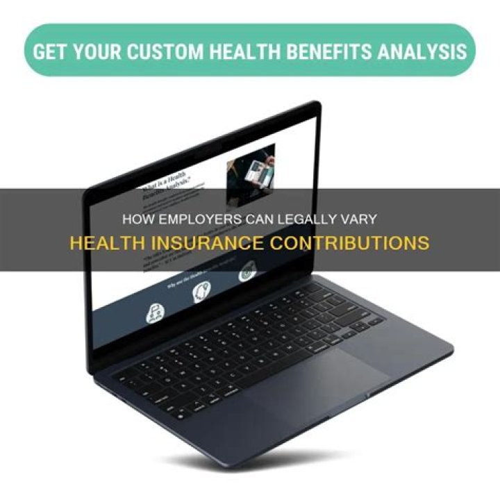 Can an employer contribute different amounts towards employee medical insurance?
