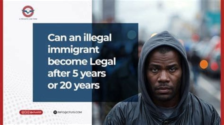 Can an illegal immigrant become legal after 10 years in UK?
