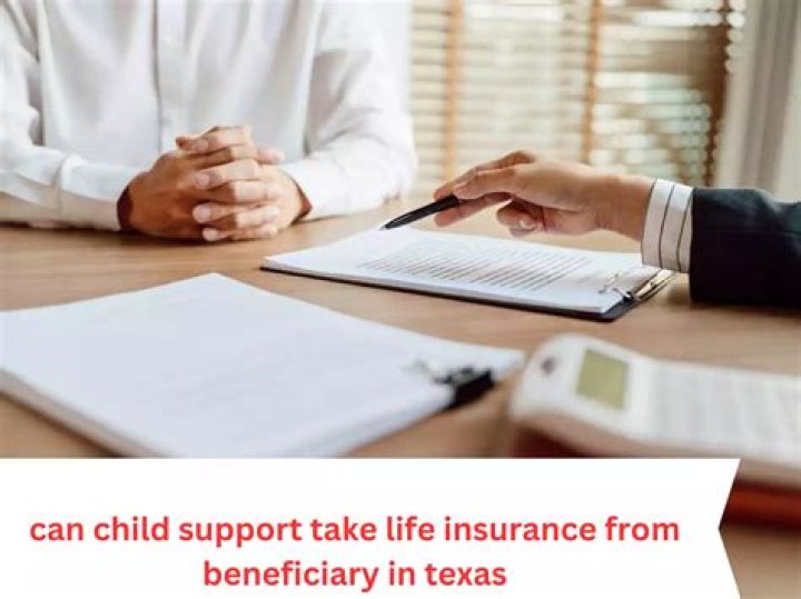 Can child support take life insurance from beneficiary?