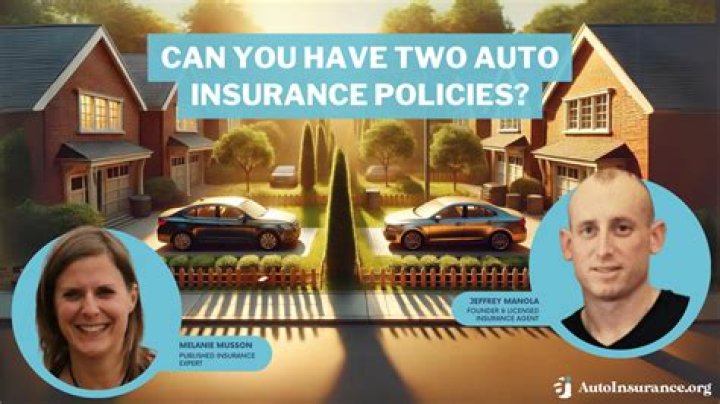 Can you have car insurance with two different companies?