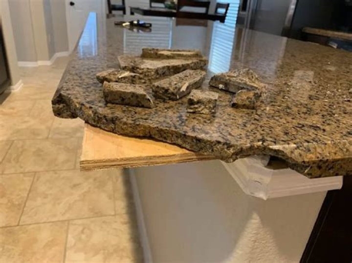 Can you repair a broken granite countertop?