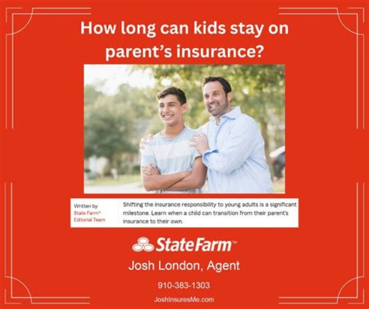 Can you stay on parents insurance if you move out?