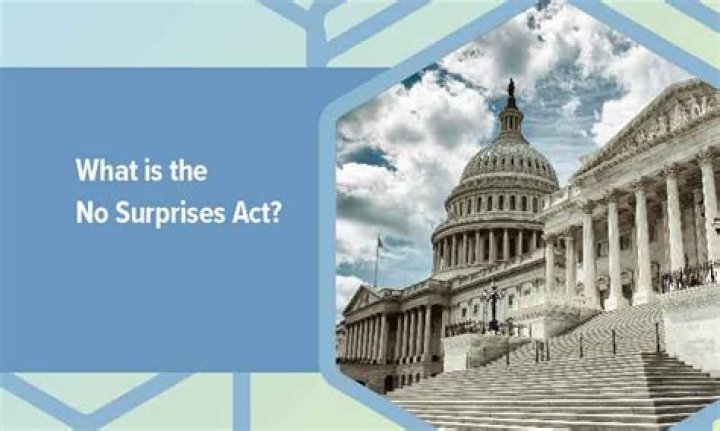 Did the no surprises Act passed?
