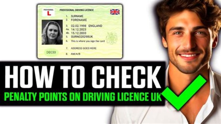 Do penalty points show on your licence?