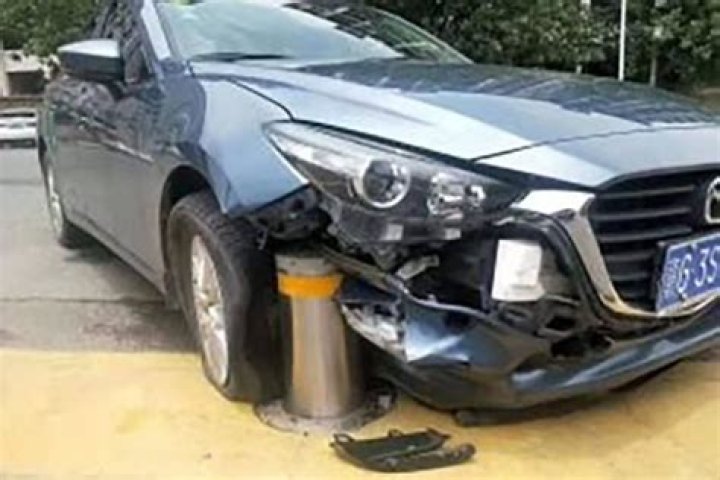 Do you have to report hitting a bollard?