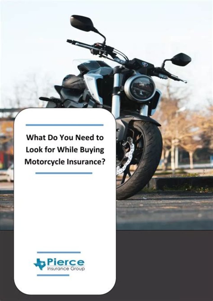 Do you need insurance to drive a motorcycle in WA?