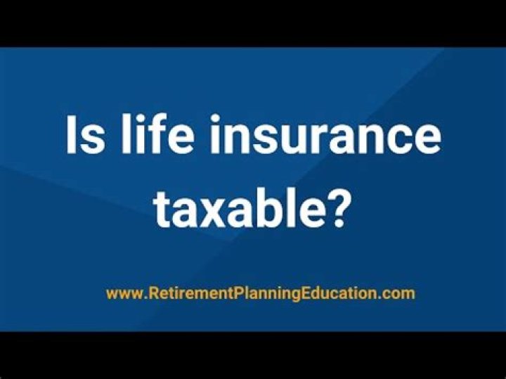 Do you pay taxes on term life insurance payout?