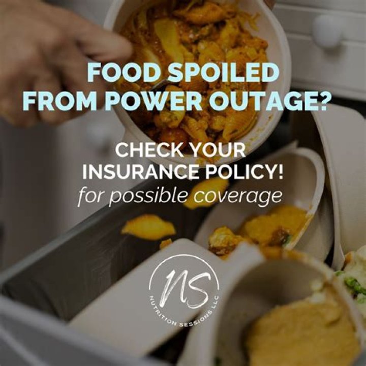 Does homeowners cover spoiled food?