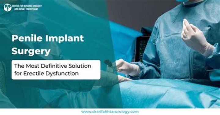 Does insurance cover erectile dysfunction surgery?