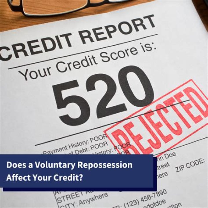 Does repossession affect cosigner credit?