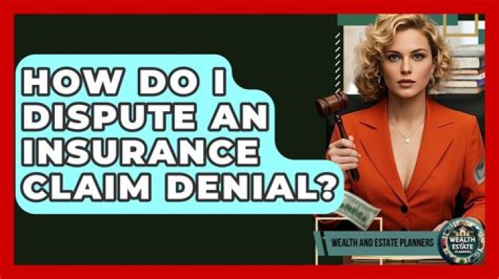 How do I dispute an insurance claim?