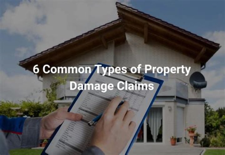 How do property damage claims work?