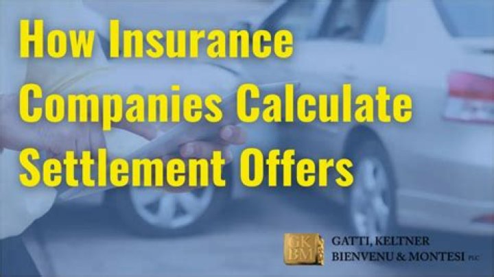 How do you calculate an insurance settlement?