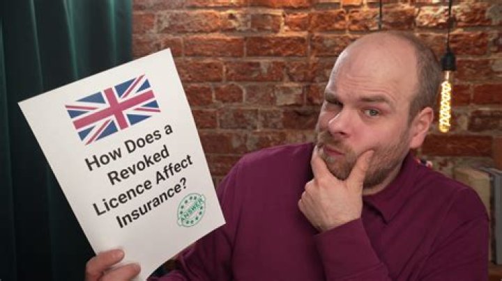 How does a revoked licence affect insurance?