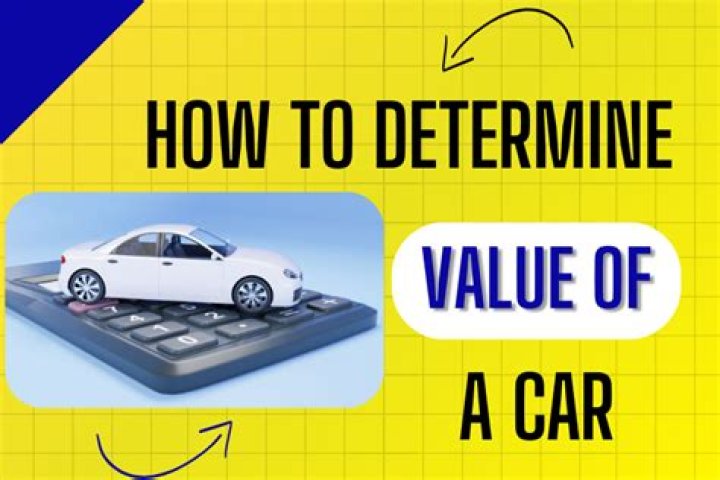 How is a car value determined?