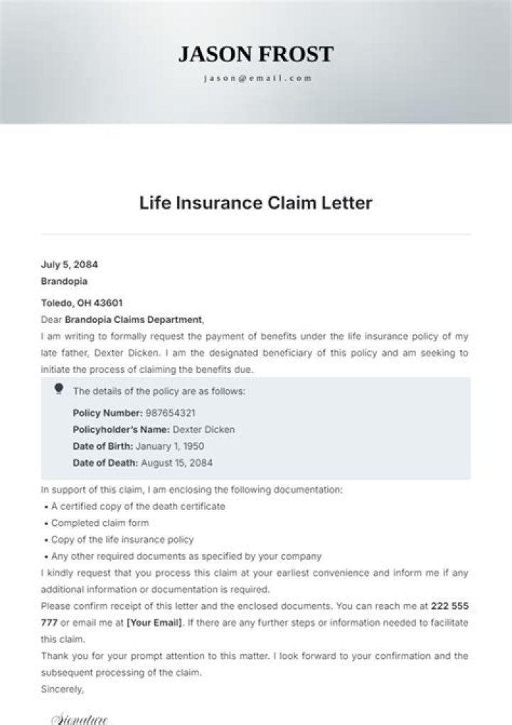 How long after event can you claim insurance?