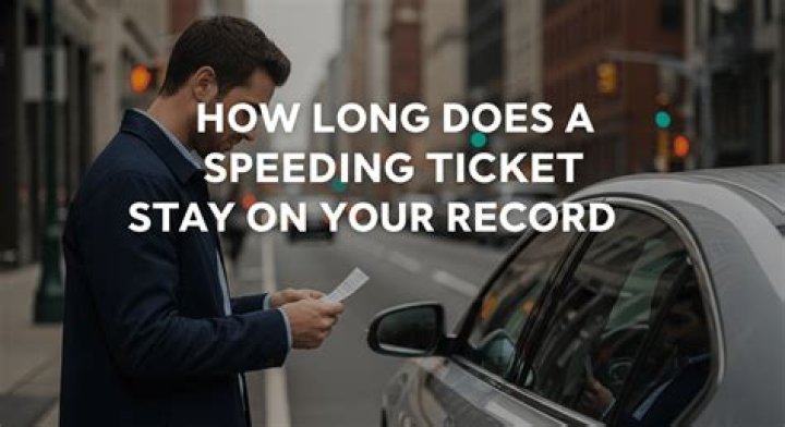 How long does a careless driving ticket stay on your record in Michigan?
