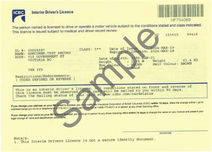 How long is a temporary insurance license valid in New York?
