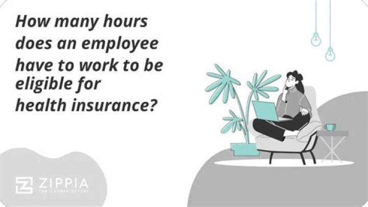 How many hours does an employee have to work to be eligible for health insurance?
