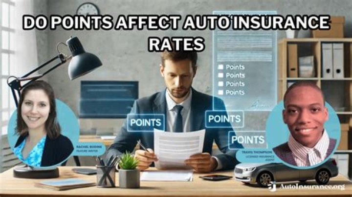 How much does 2 points affect insurance in NY?