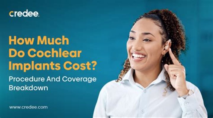 How much does a cochlear implant cost with insurance?