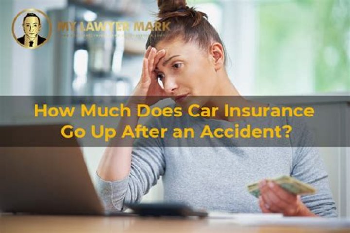 How much does car insurance go up after an accident?