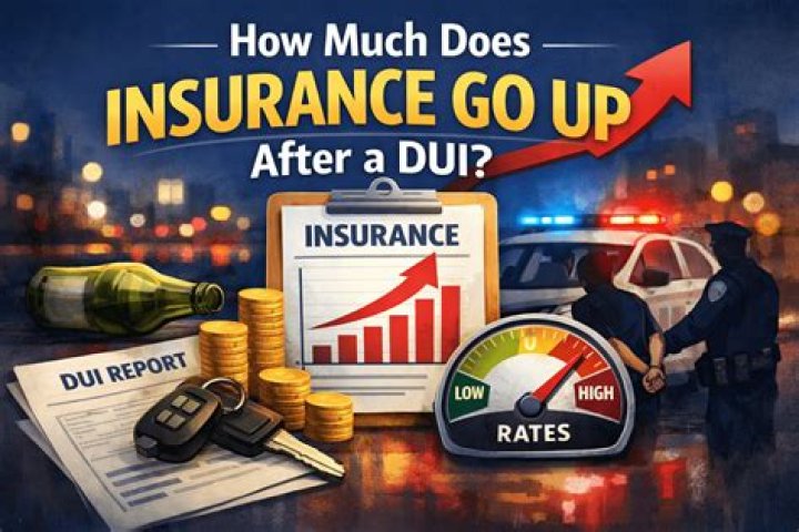 How much does insurance go up after a hit?