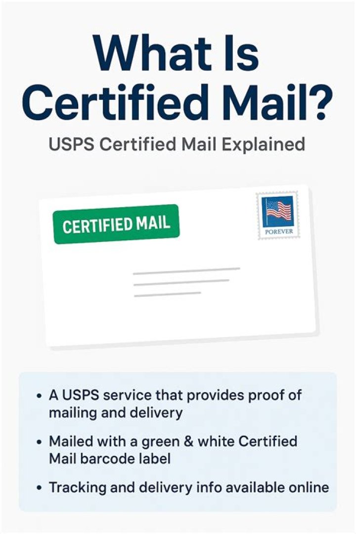 Is certified mail guaranteed?