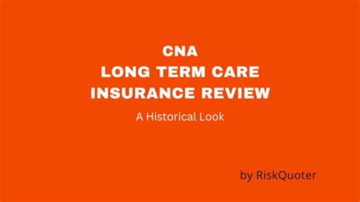 Is CNA a good long term care insurance?