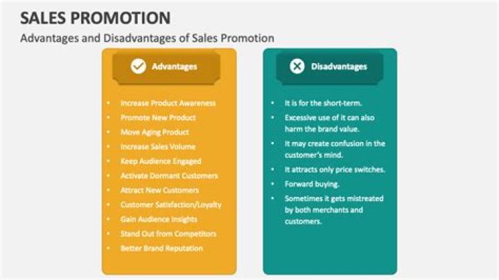 What are the advantages of sales promotion?
