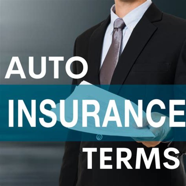 What are the common terms of auto insurance?