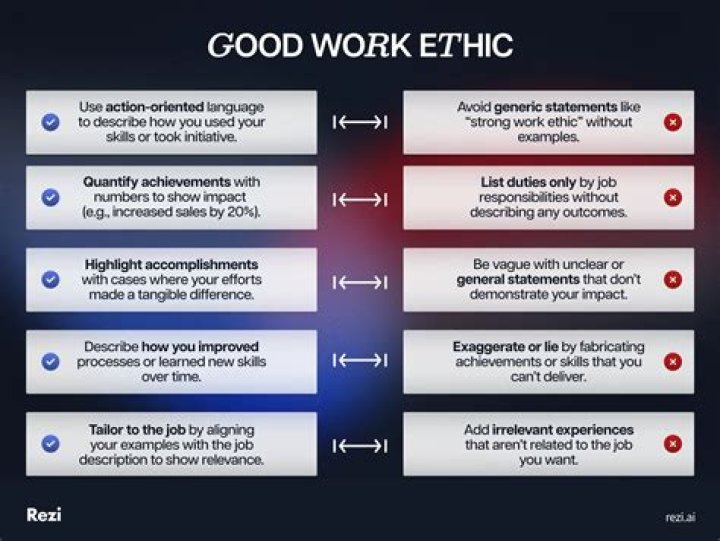 What are the good things about your work?