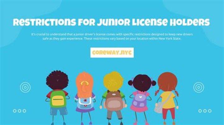What are the restrictions on a junior license in PA?