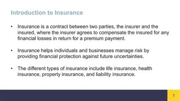 What do we call a contract between the insurer and the insured?