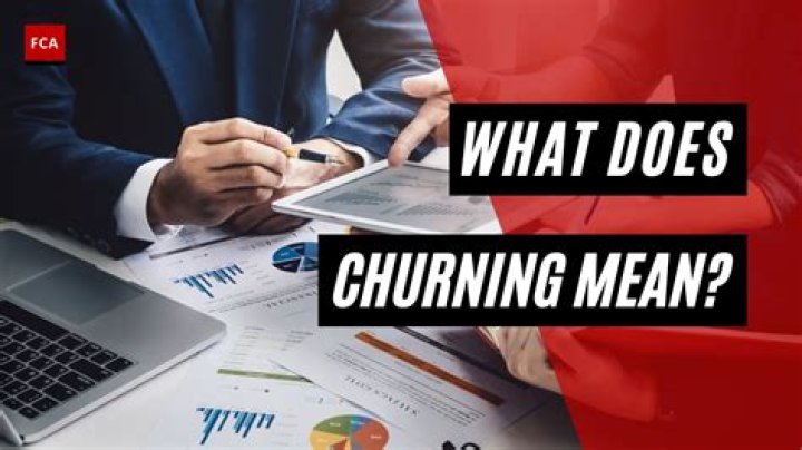 What does churning mean in the insurance industry?