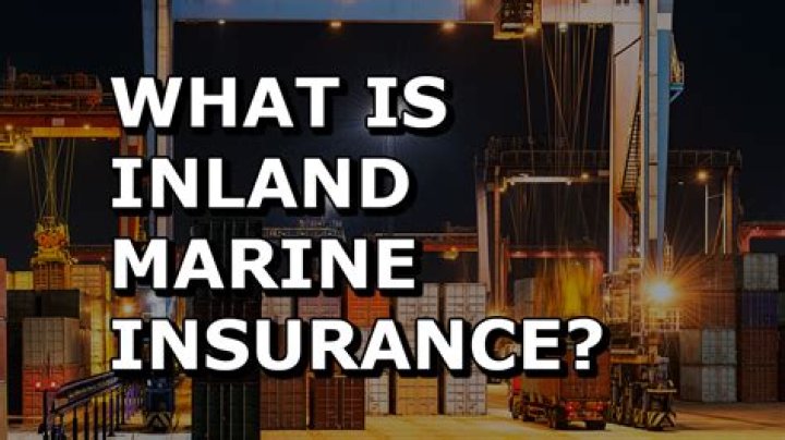 What does inland marine insurance not cover?