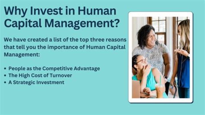 What does it mean to invest in human capital?