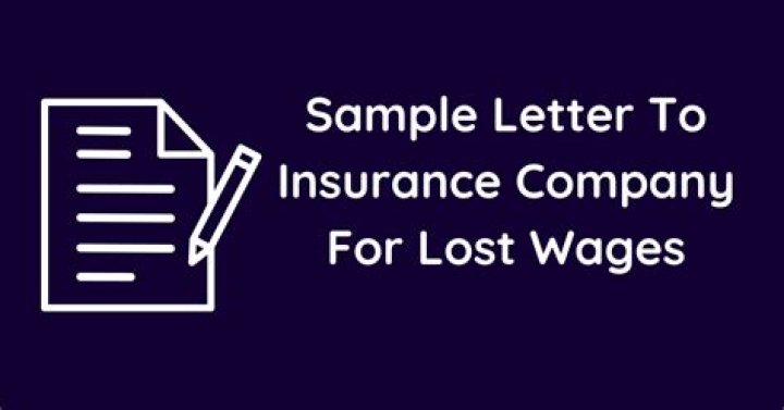 What does lost wages mean in insurance?