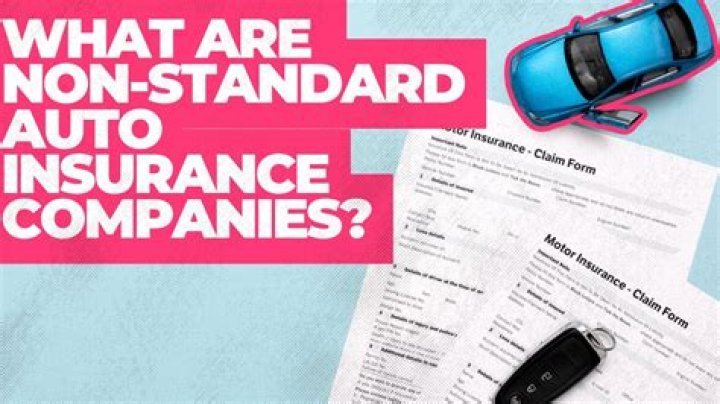 What does non-standard auto mean?