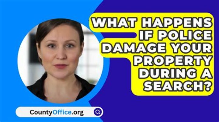 What happens if police lose your property?
