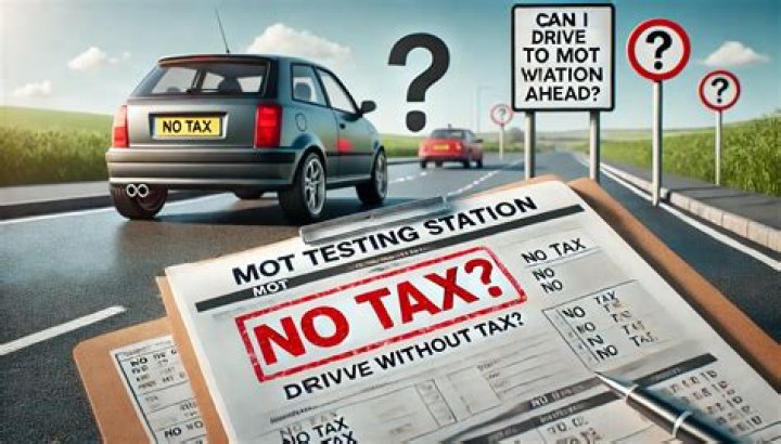 What happens if you drive without tax?