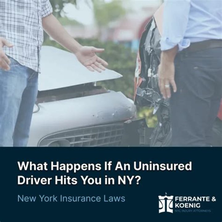 What happens to an uninsured motorist in a car accident?