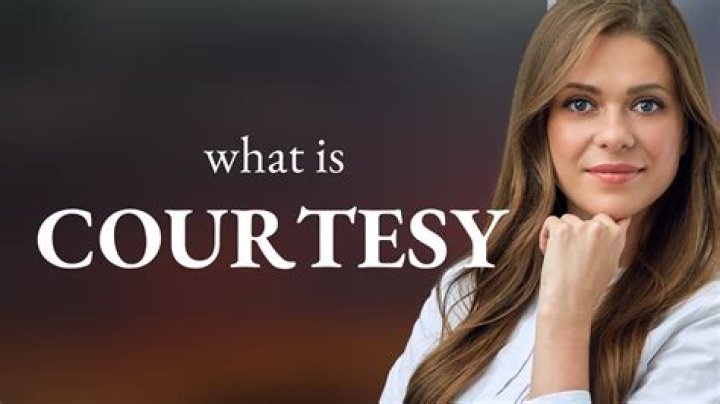 What is a courtesy fee?