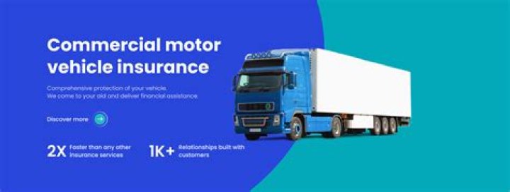 What is commercial motor vehicle insurance?