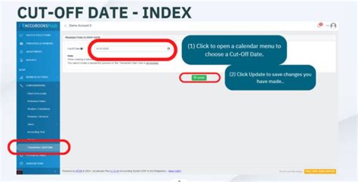 What is cut off date in insurance?