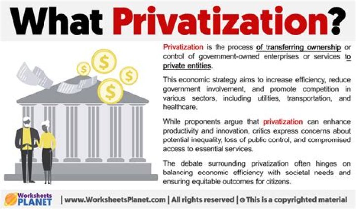 What is the benefits of Privatisation?