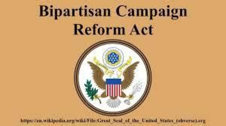 What is the impact of the Bipartisan campaign Reform Act?